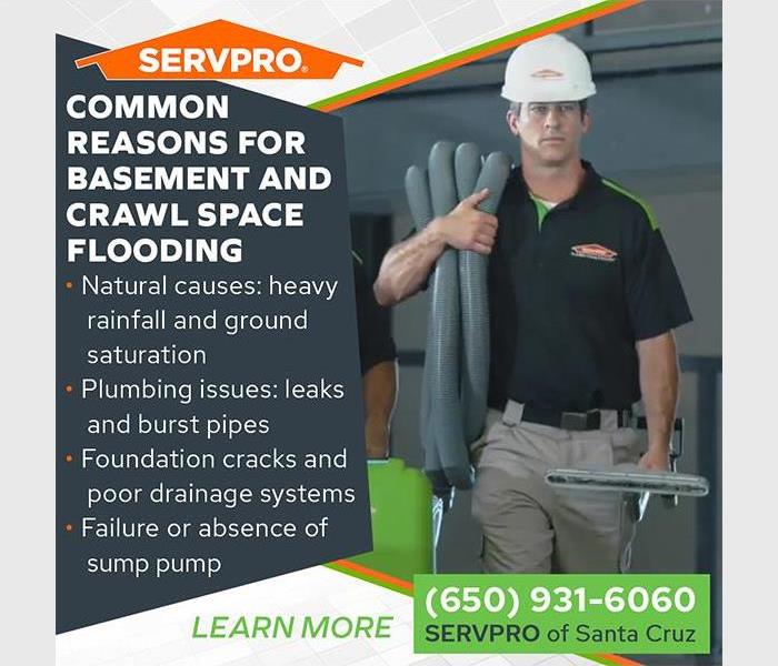 Common Reasons for Basement and Crawl Space Flooding